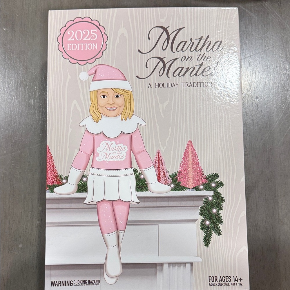 Martha on the Mantel 2025 Edition Holiday Doll